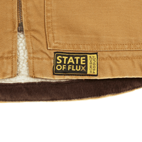 SF Dough Dickies Vest in brown duck - Dickies - State Of Flux