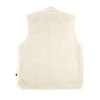 Sherpa Onion Quilting Vest in dune white - Alpha Industries - State Of Flux