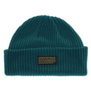 Short Knitted Mantra Beanie in dark jade - State Of Flux - State Of Flux