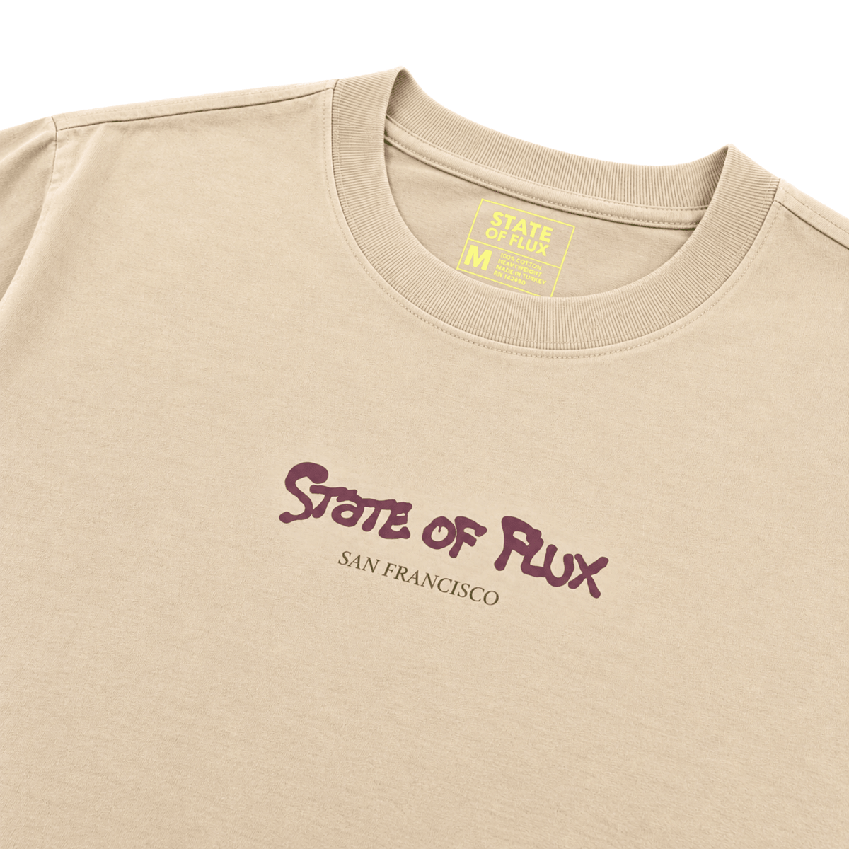 Show More Love Tee in chai - State Of Flux - State Of Flux