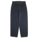Single Knee Loose Denim Jeans in rinsed indigo blue - Dickies - State Of Flux