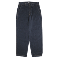 Single Knee Loose Denim Jeans in rinsed indigo blue - Dickies - State Of Flux