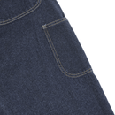 Single Knee Loose Denim Jeans in rinsed indigo blue - Dickies - State Of Flux