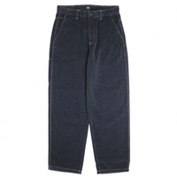 Single Knee Loose Denim Jeans in rinsed indigo blue - Dickies - State Of Flux
