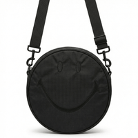 Smiley Large Crossbody Bag in black - MARKET - State Of Flux