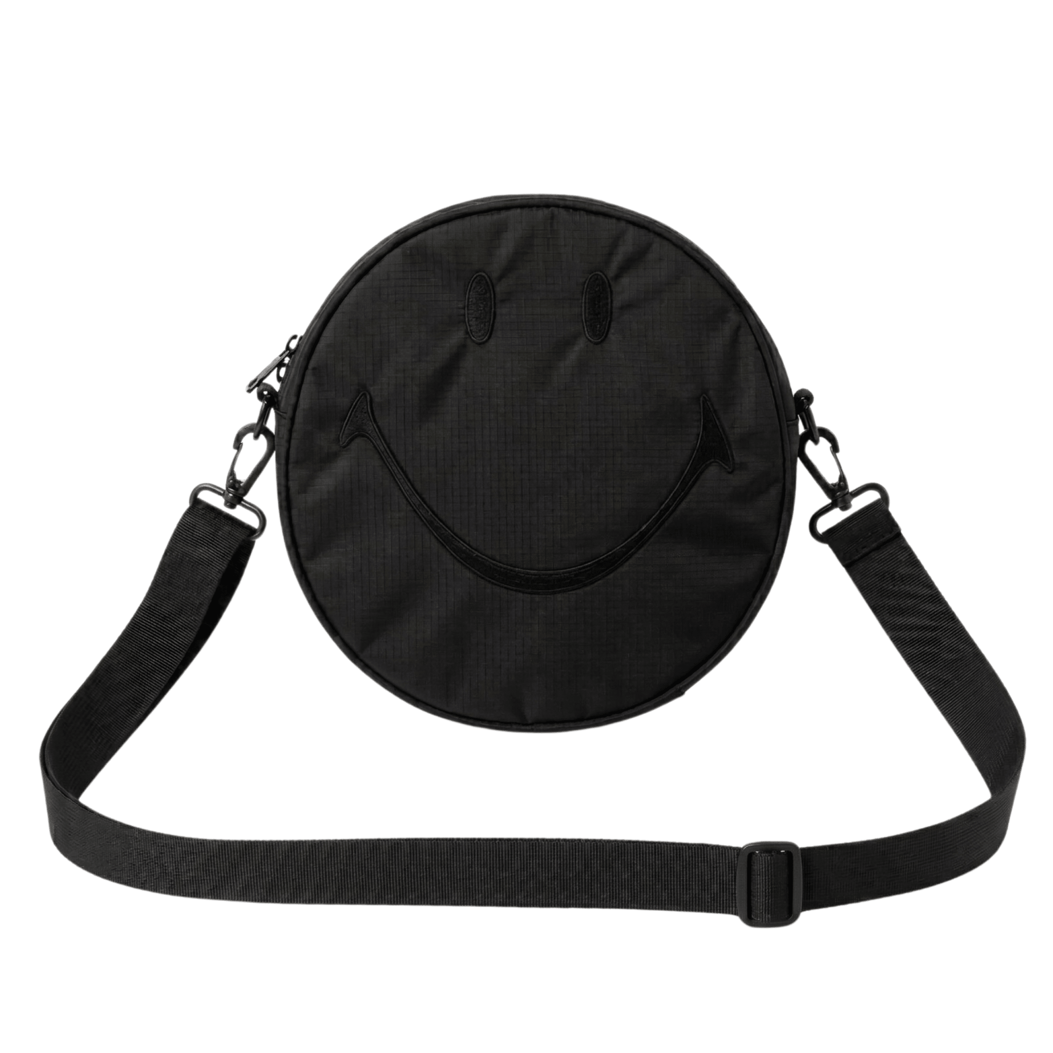 Smiley Large Crossbody Bag in black - MARKET - State Of Flux