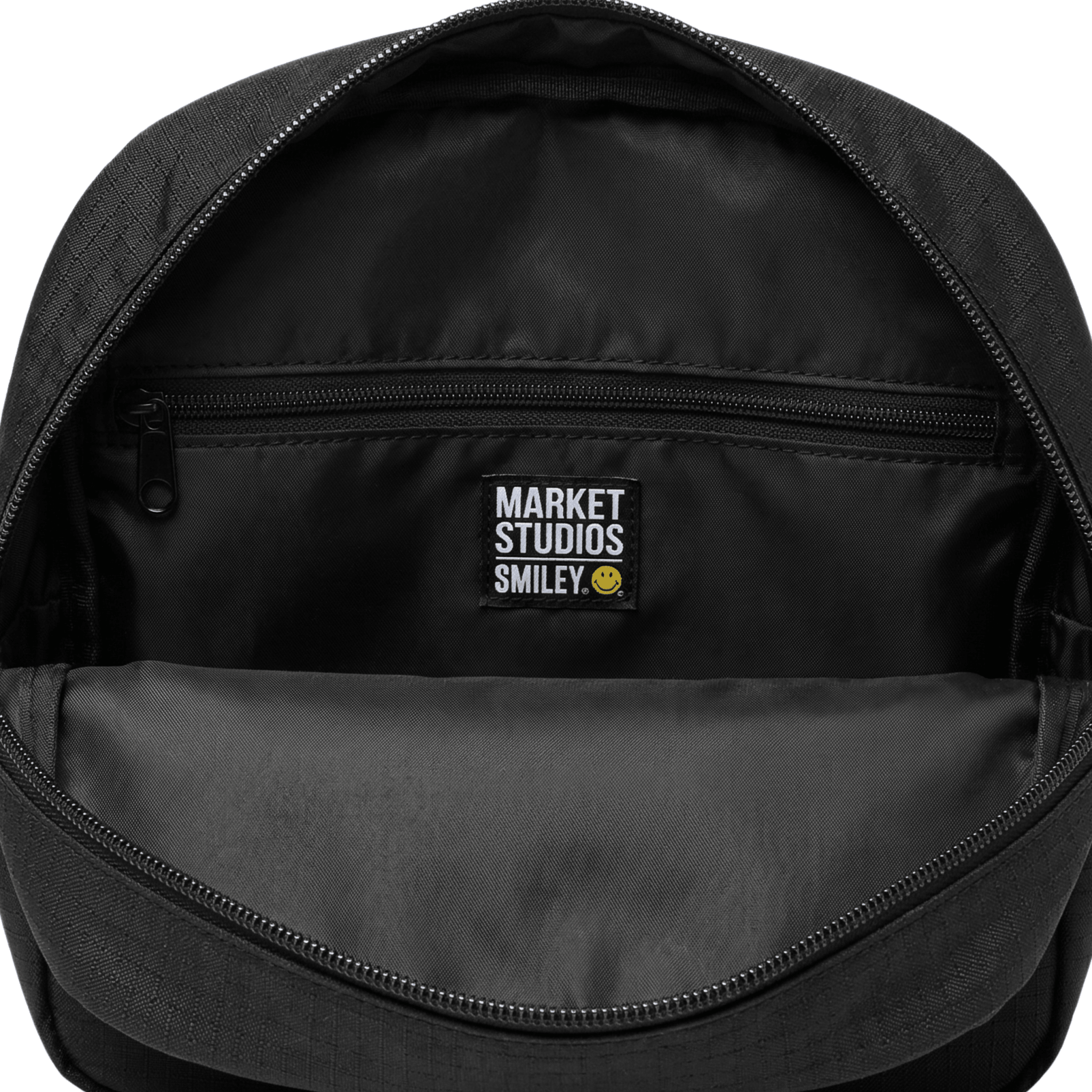 Smiley Large Crossbody Bag in black