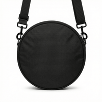 Smiley Large Crossbody Bag in black - MARKET - State Of Flux