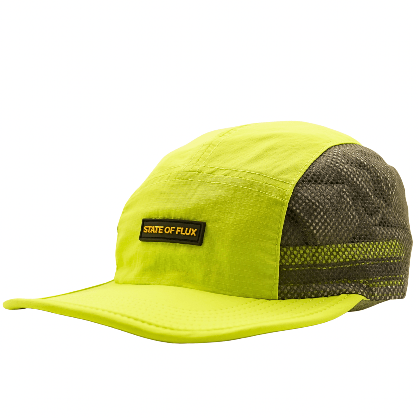 SOF Active 5-Panel Cap in lemon lime