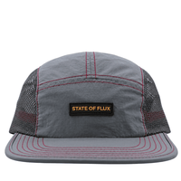 SOF Active 5-Panel Cap in steel - State Of Flux - State Of Flux