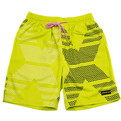 SOF Active Shorts in lemon lime