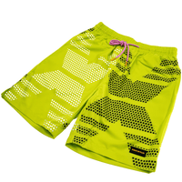 SOF Active Shorts in lemon lime - State Of Flux - State Of Flux