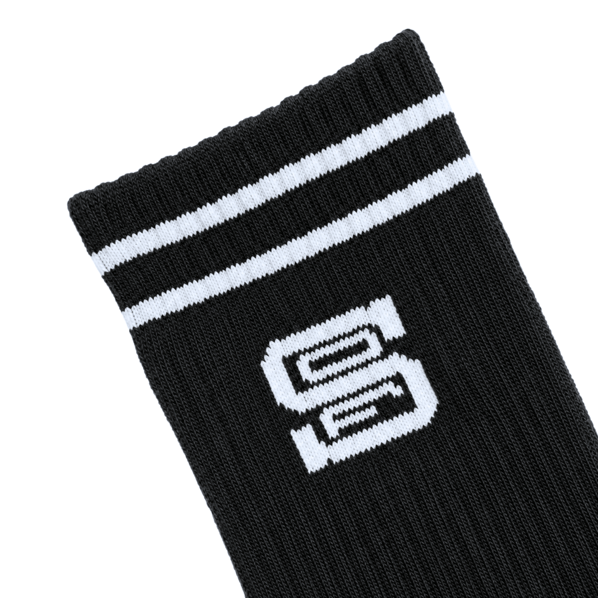 SOF Classic Crew Socks 2.0 in black and white