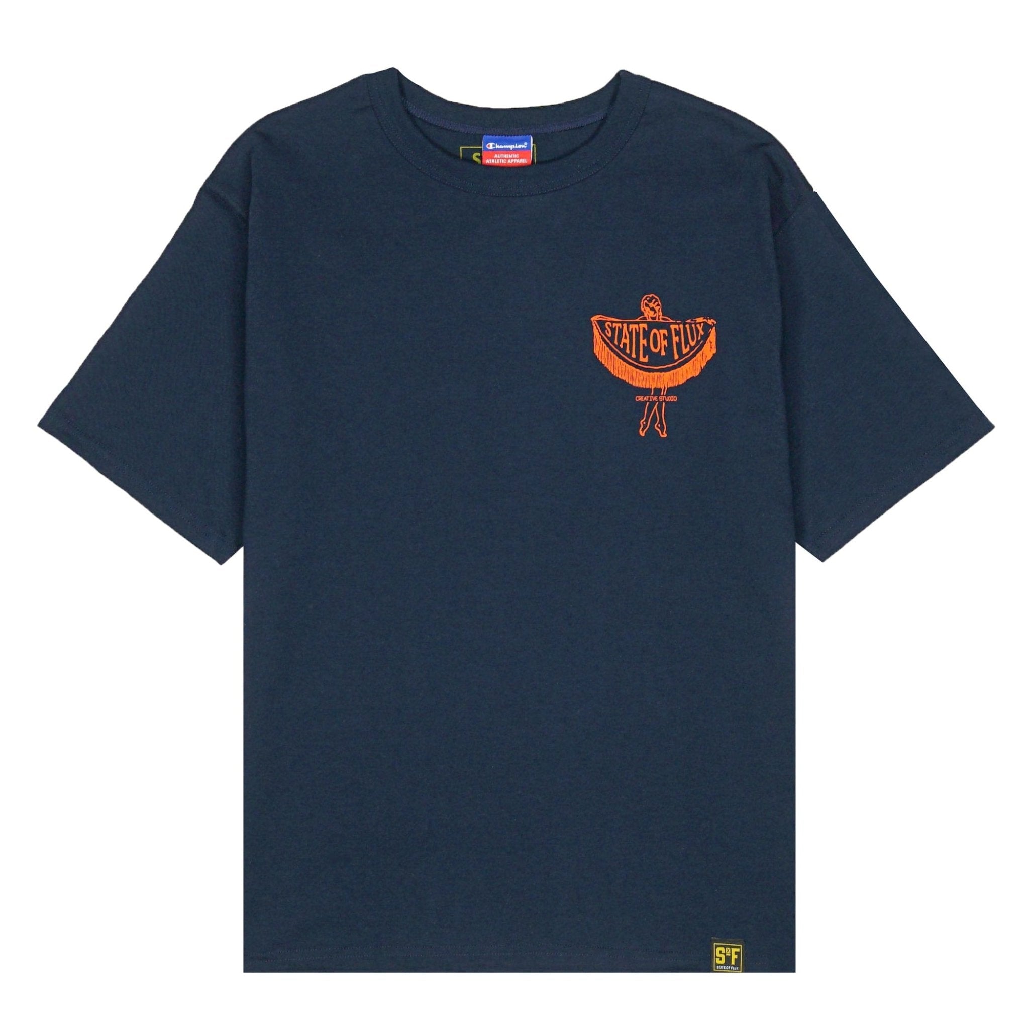 SOF Creative Studio Tee in navy - State Of Flux - State Of Flux