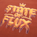 SOF Crown Logo Tee in rust - State Of Flux - State Of Flux