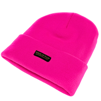 SOF Insulated Beanie in hot pink - State Of Flux - State Of Flux