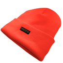 SOF Insulated Beanie in neon orange - State Of Flux - State Of Flux