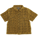 SOF Mindstate Short - sleeve Trucker Jacket in mustard and black - State Of Flux - State Of Flux
