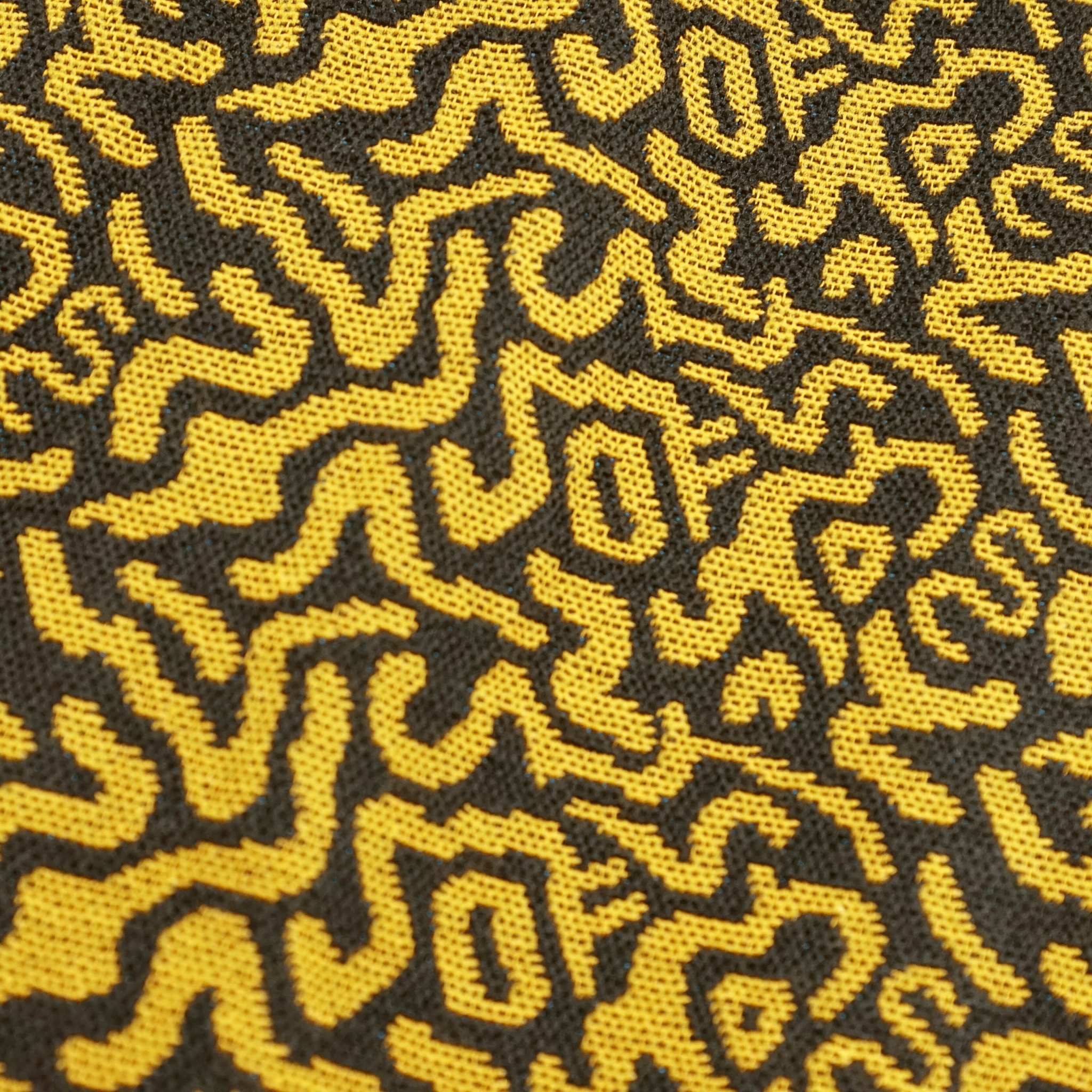 SOF Mindstate Short - sleeve Trucker Jacket in mustard and black - State Of Flux - State Of Flux