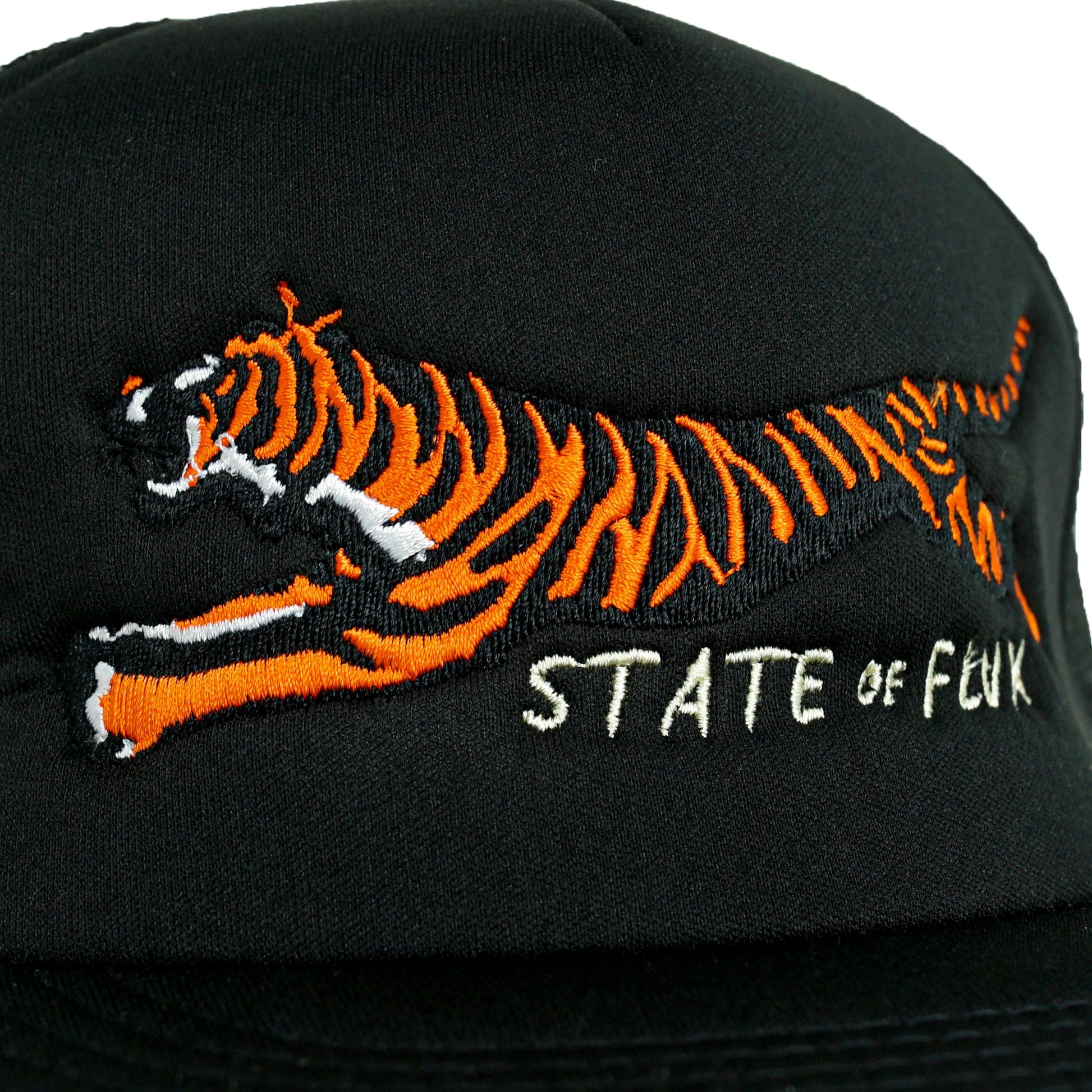 SOF Mojo Foam Trucker Hat in black - State Of Flux - State Of Flux