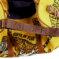 SOF Mojo Weekender Bag 3.0 in mustard and brown - State Of Flux - State Of Flux