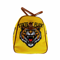 SOF Mojo Weekender Bag 3.0 in mustard and brown - State Of Flux - State Of Flux