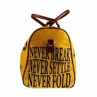SOF Mojo Weekender Bag 3.0 in mustard and brown - State Of Flux - State Of Flux