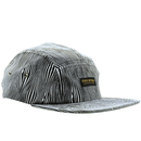 SOF Optical Illusion 5 - Panel Hat in black and white - State Of Flux - State Of Flux