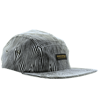 SOF Optical Illusion 5 - Panel Hat in black and white - State Of Flux - State Of Flux