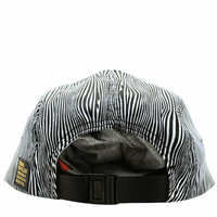 SOF Optical Illusion 5 - Panel Hat in black and white - State Of Flux - State Of Flux