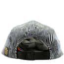 SOF Optical Illusion 5 - Panel Hat in black and white - State Of Flux - State Of Flux
