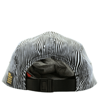 SOF Optical Illusion 5 - Panel Hat in black and white - State Of Flux - State Of Flux