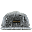 SOF Optical Illusion 5 - Panel Hat in black and white - State Of Flux - State Of Flux