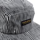 SOF Optical Illusion 5 - Panel Hat in black and white - State Of Flux - State Of Flux