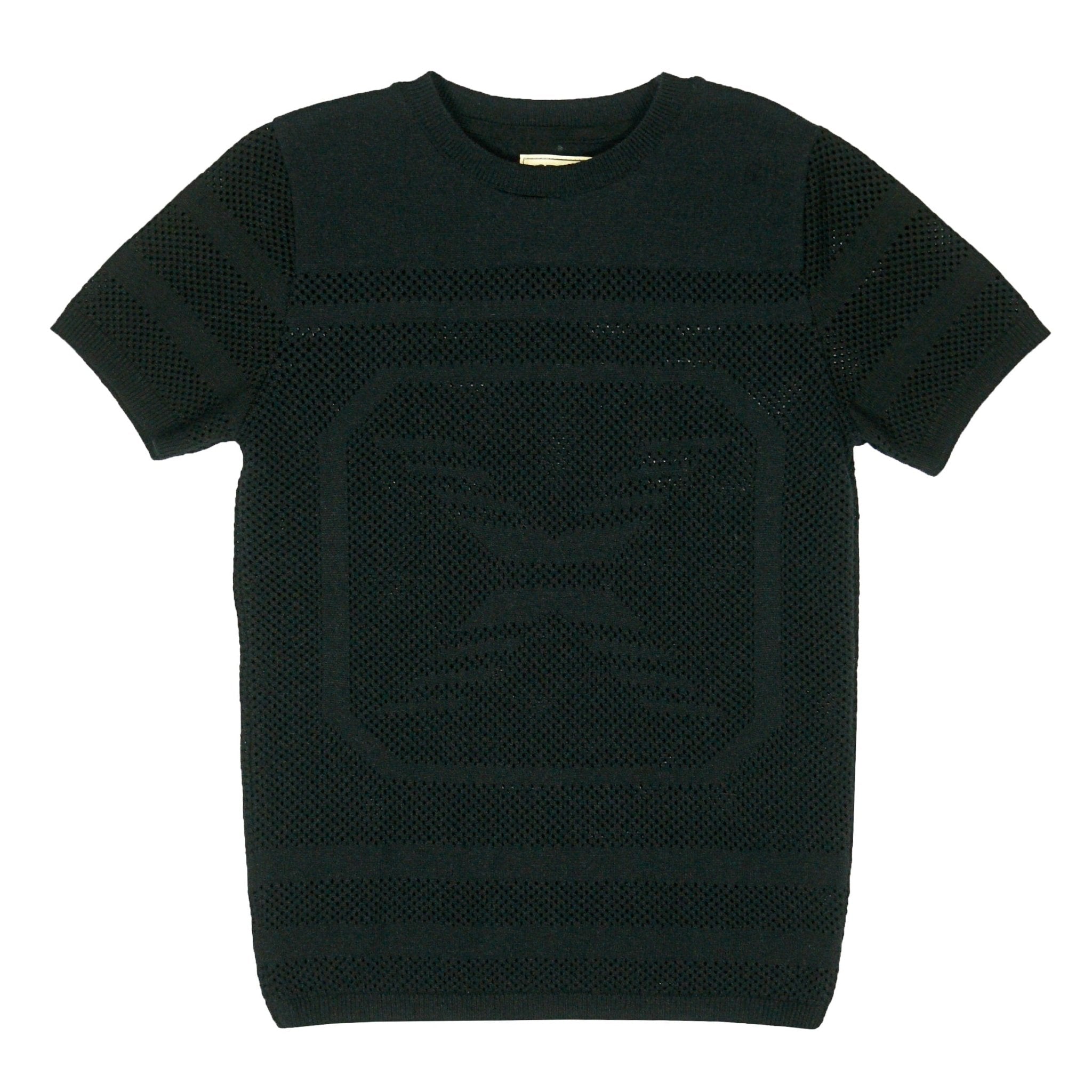 SOF Premium Logo Knit Jersey in black