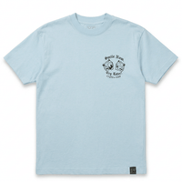 SOF Theatrics Tee in light blue - State Of Flux - State Of Flux