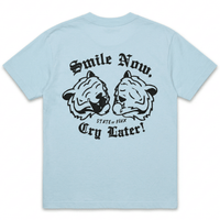 SOF Theatrics Tee in light blue - State Of Flux - State Of Flux