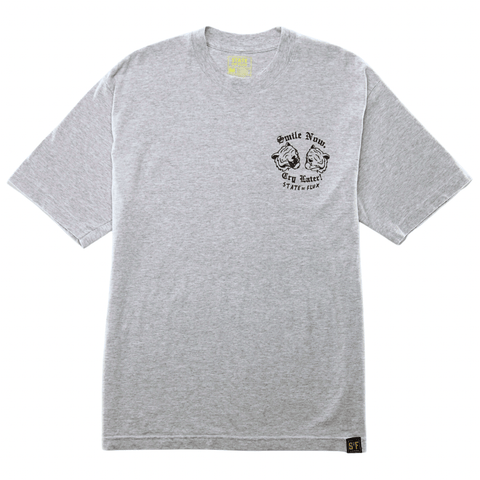 SOF Theatrics Tee in light heather grey