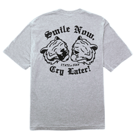 SOF Theatrics Tee in light heather grey - State Of Flux - State Of Flux