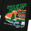 SOF University Tee in washed black - State Of Flux - State Of Flux