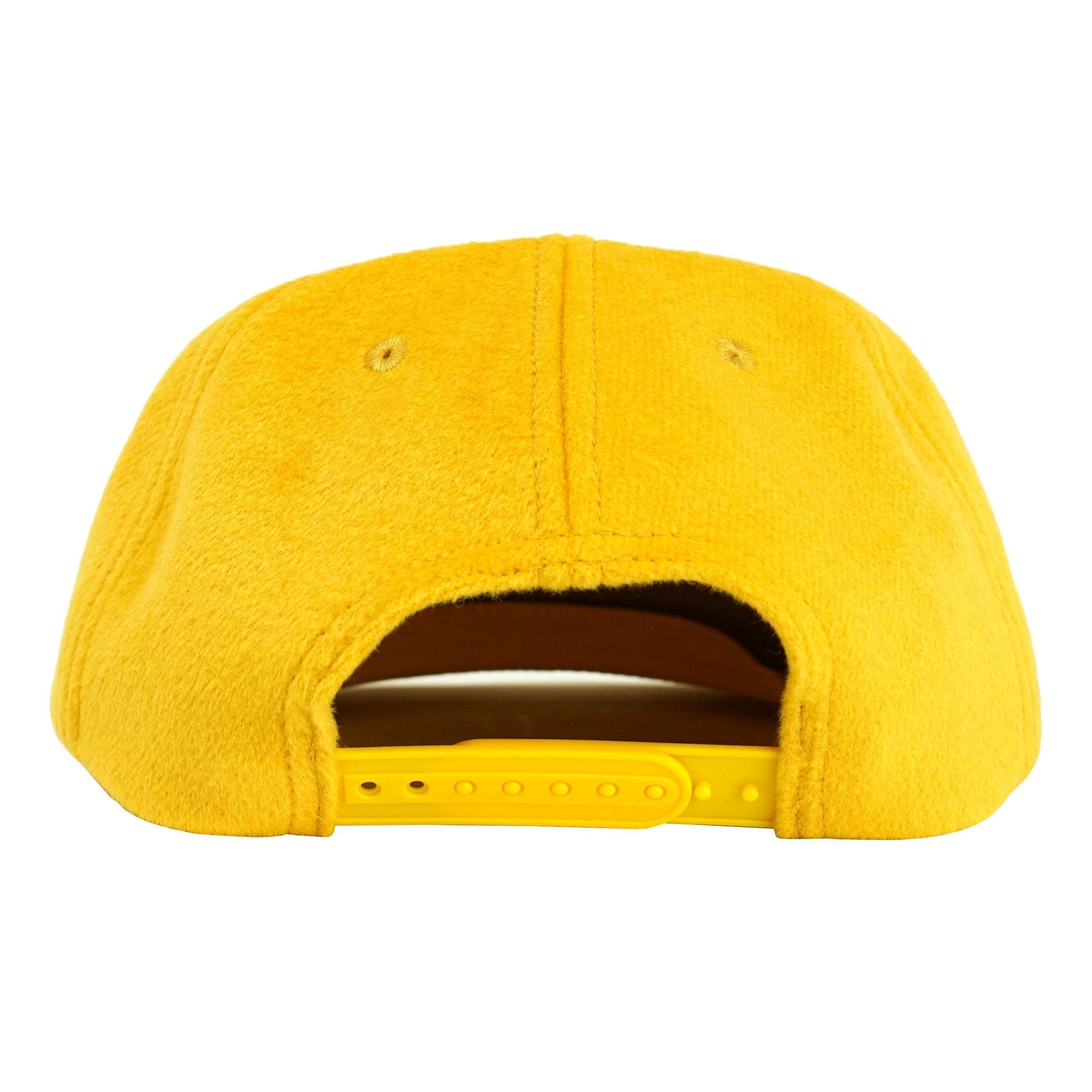 SOF Unstructured Snapback Hat in mustard - State Of Flux - State Of Flux