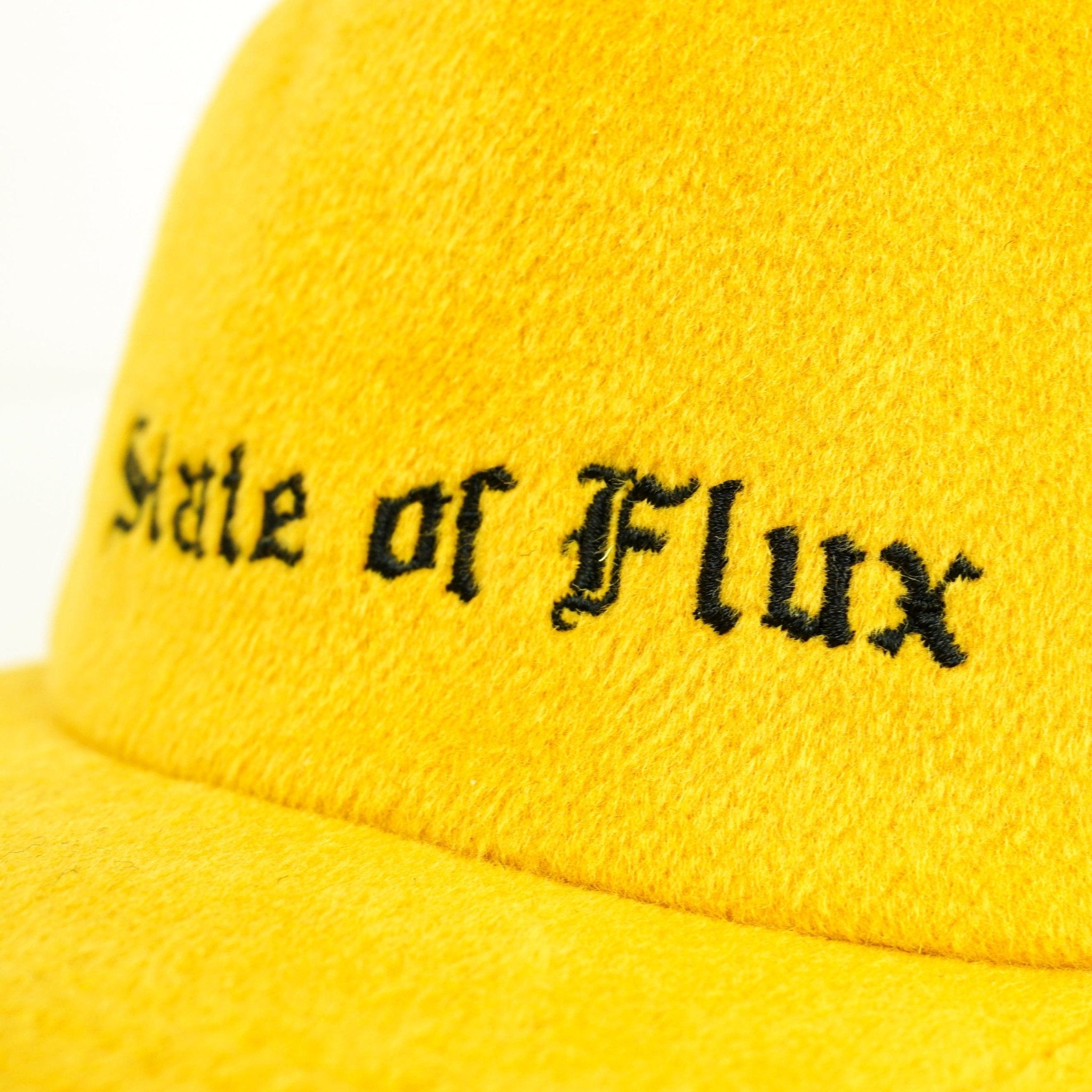 SOF Unstructured Snapback Hat in mustard - State Of Flux - State Of Flux