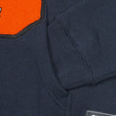 SOF Varsity Chenille Letter Hoodie in navy - State Of Flux - State Of Flux