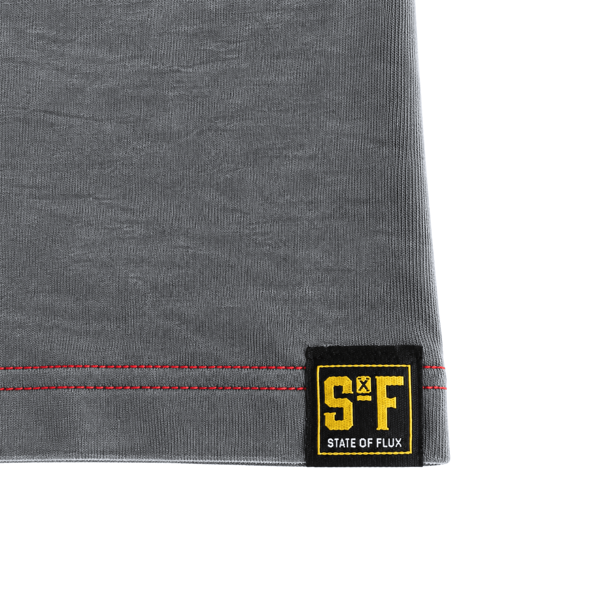 SOF Watermark Script Tee in gradient grey - State Of Flux - State Of Flux