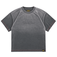 SOF Watermark Script Tee in gradient grey - State Of Flux - State Of Flux