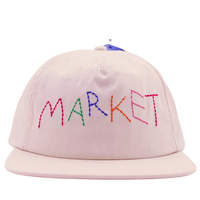 Soft Stitch 5 - Panel Hat in butter cream - MARKET - State Of Flux
