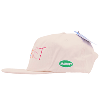 Soft Stitch 5 - Panel Hat in butter cream - MARKET - State Of Flux