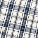 Springdale Short-sleeve Button-up Shirt in egret and blue - Dickies - State Of Flux