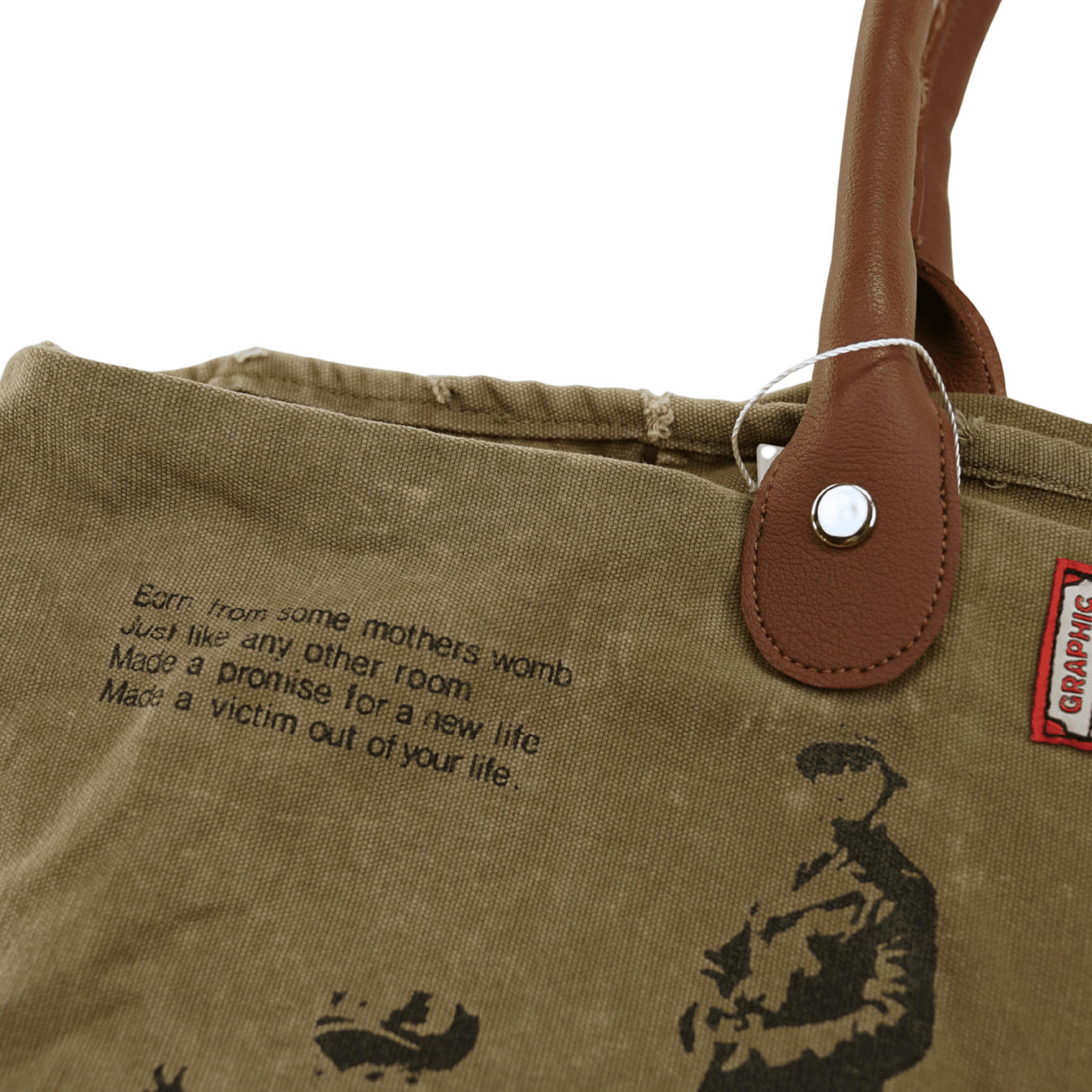 SS25 Tote Bag in beige and brown - Devá States - State Of Flux
