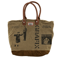 SS25 Tote Bag in beige and brown - Devá States - State Of Flux
